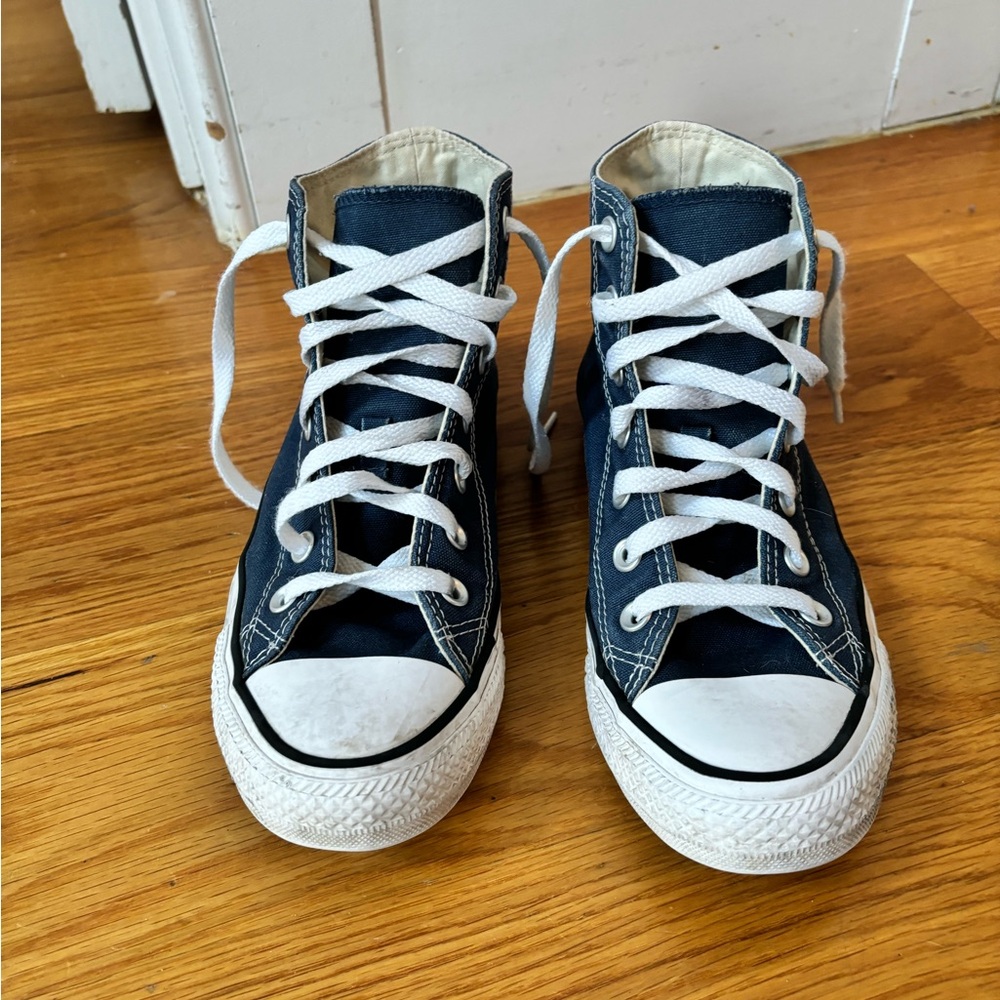 Converse High Tops 7.5 Women’s Blue
